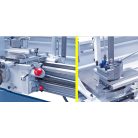 7,5/10,0kW Titan 560 x 3000 Pro + háromtengelyes digitális mutató Nagy teherbírású ipari Univerzális Esztergagép