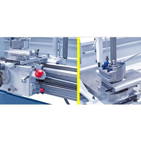 7,5/10,0kW Titan 560 x 3000 Pro + háromtengelyes digitális mutató Nagy teherbírású ipari Univerzális Esztergagép