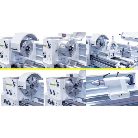 7,5kW Titan 560 x 3000 Pro Vario Nagy teherbírású ipari esztergagép