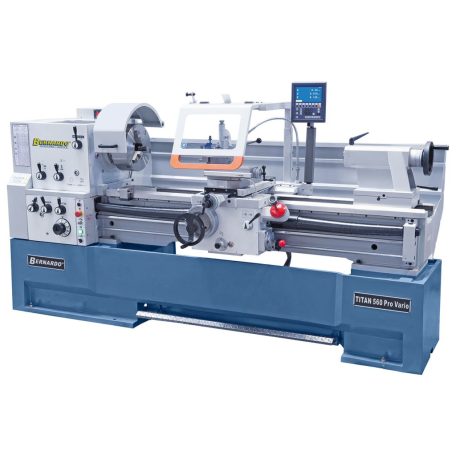 7,5kW Titan 560 x 1500 Pro Vario Nagy teherbírású ipari esztergagép 