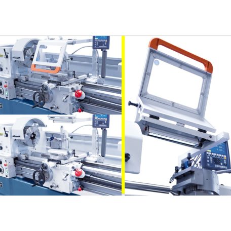 7,5kW Titan 560 x 2000 Pro Vario Nagy teherbírású ipari esztergagép