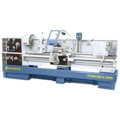   7,5/10,0kW Titan 660 x 3000 + háromtengelyes digitális mutató Nagy teherbírású ipari Univerzális Esztergagép