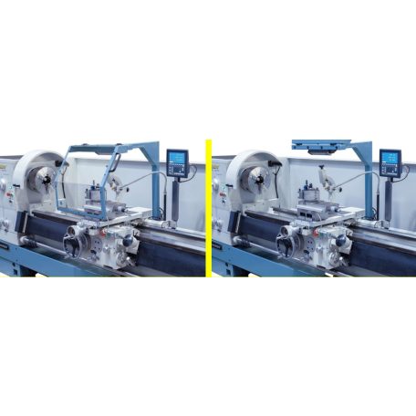 9,0/12,0kW Goliath 660x3000+ háromtengelyes digitális mutató Nagy teherbírású ipari Univerzális Esztergagép 