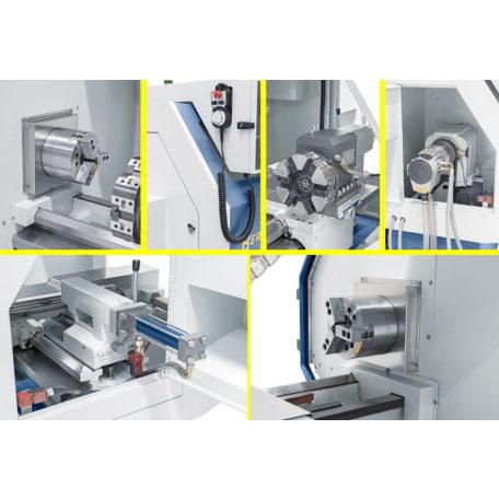 3,7kW CK 360 x 500 CNC Esztergagép