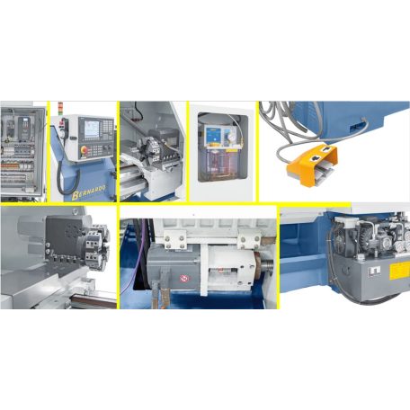 3,7kW CK 360 x 500 CNC Esztergagép