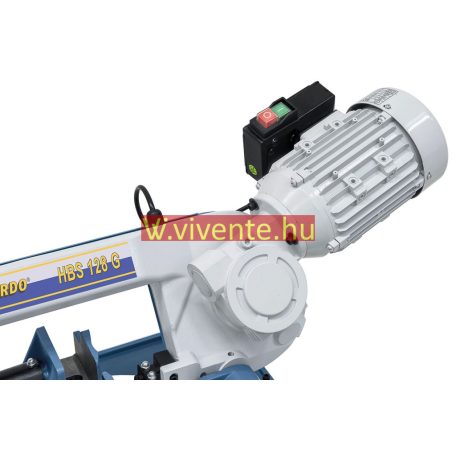 230V HBS128G Vízszintes szalagfűrész 
