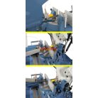 MBS350DG-VR PRO / 400 V Kettős-sarkalószalagfűrész 