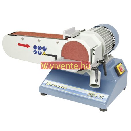  75x1180mm, 400V, BDS75 Szalag- és tányércsiszoló