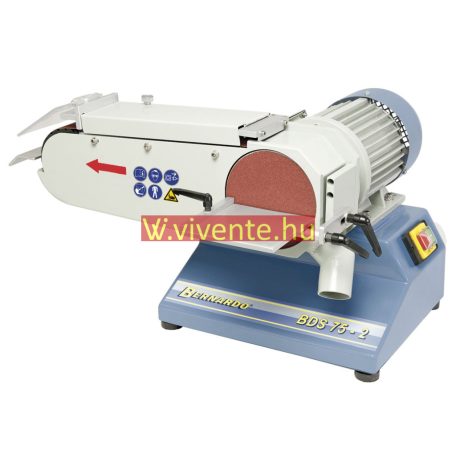  75x1180mm, 400V, BDS75 - 2 Szalag- és tányércsiszoló