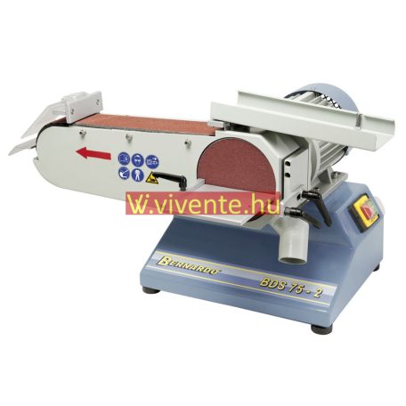  75x1180mm, 400V, BDS75 - 2 Szalag- és tányércsiszoló