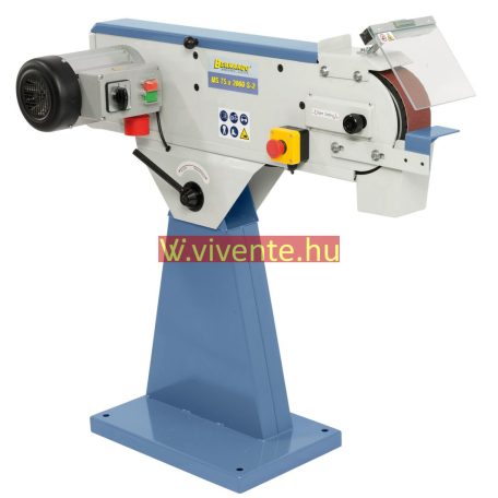  75x2000mm, 400V, MS75x2000S-2 Szalagcsiszoló gép 