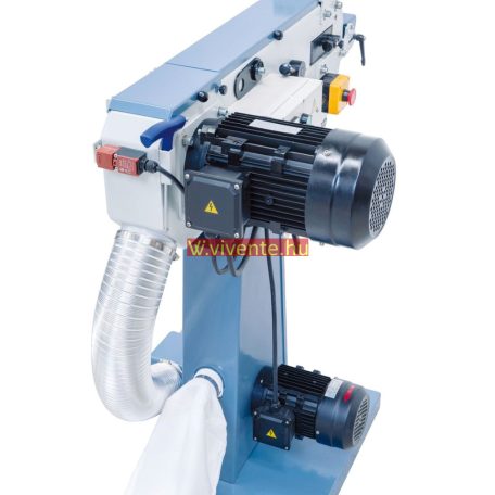  75x2000mm, 400V, MS75x2000DC-2 Szalagcsiszoló elszívóval 