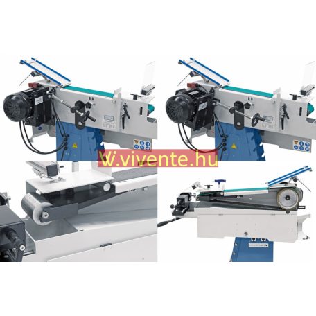 100x2000mm, 400V, KBR100x2000 Duo Kombinált szalag- és csőcsiszológép 