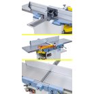 410mm, 400V, FS410P Egyengető és vastagoló