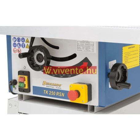 250x30mm, 230V, TK250RSN Asztali körfűrész