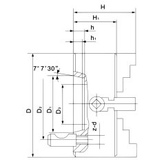 Síktárcsa K72-250/D5
