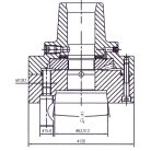 Szorítófogó-tokmány 5C, D1-4