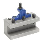 Váltótartó egyenes betéttel E nagysághoz, 25 x 100 mm