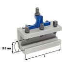 Váltótartó prízmás betéttel C nagysághoz, diam. 40 x 160 mm