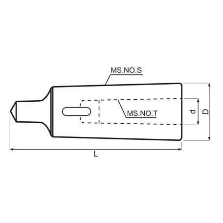 Szűkítőhüvely MK 3 / 2