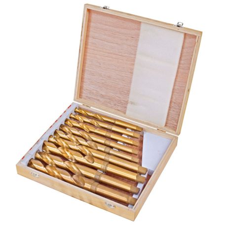 Csigafúró HSS morzekónusszal tétel B, MK2, 14,5-30mm, 9-részes