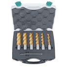 Magfúró HSS készlet CDL, TiN-bevonattal, 14 - 24 mm, fúrási mélység: 50 mm