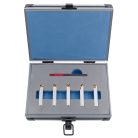 Esztergavéső-tétel HM-fordító-vágólapokkal 8 mm