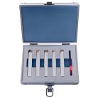 Esztergavéső-tétel HM-fordító-vágólapokkal 12 mm