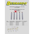 Esztergavéső-tétel HM-fordító-vágólapokkal 12 mm