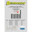 Esztergavéső-tétel HM-fordító-vágólapokkal, 6-részes inkl. fúrórúd, 20 mm