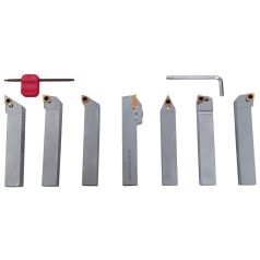   Univerzális, váltólapkás keményfém esztergaszerszám-készlet, 20 mm, P készlet