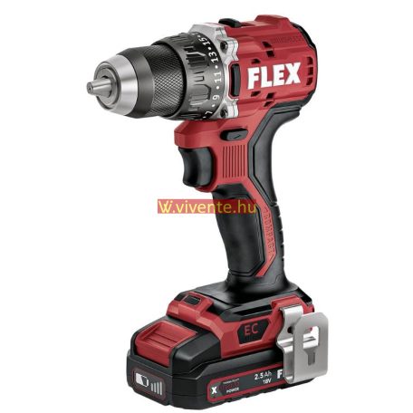 DD 2G 18.0 EC LD/2.5 AH SZETT 2 sebességes akkus fúró-csavarozó 18,0 V / 2,5 Ah szett