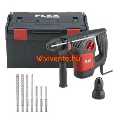   CHE 4-32 R SDS-plus + fúrószár készlet Kombi-ütvefúró kalapács 4 kg, SDS-plus