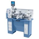 230V Profi 700 Top+ kéttengelyes digitális kijelző ES-12 V Vezér- és vonóorsós esztergagép 