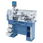 230V Profi 700 Top+ kéttengelyes digitális kijelző ES-12 V Vezér- és vonóorsós esztergagép 