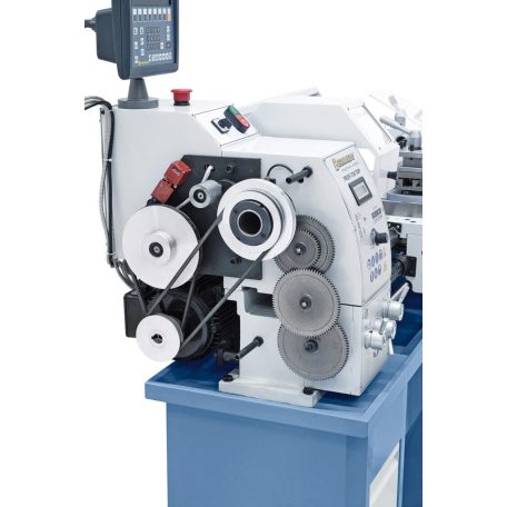 230V Profi 700 Top+ kéttengelyes digitális kijelző ES-12 V Vezér- és vonóorsós esztergagép 