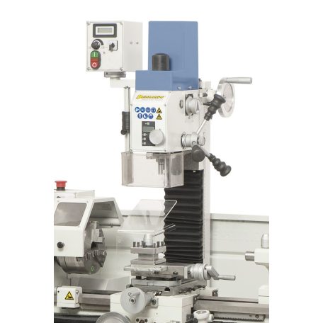 230V Profi 700 Top+ kéttengelyes digitális kijelző ES-12 V Vezér- és vonóorsós esztergagép 